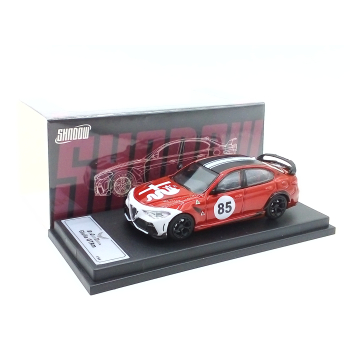 Alfa Romeo Giulia GTAm red - skala 1:64 - Shadow